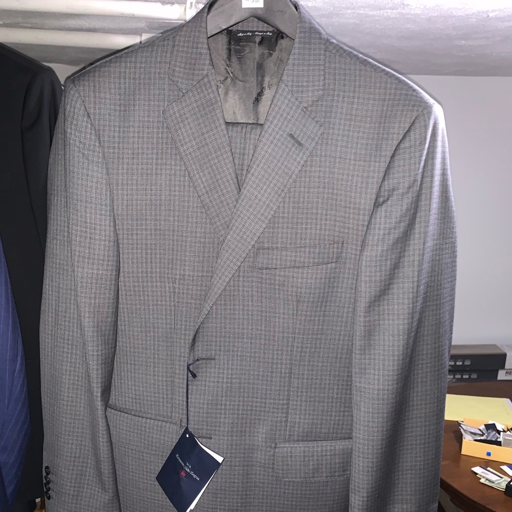 Grey Ermnegildo Zegna FULL SUIT
